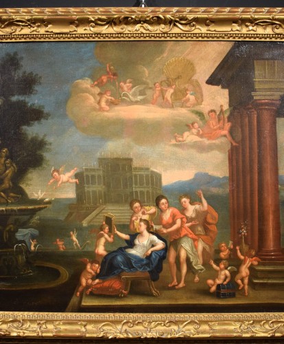 The Toilet of Venus -  Bolognese school of the 17th century - 